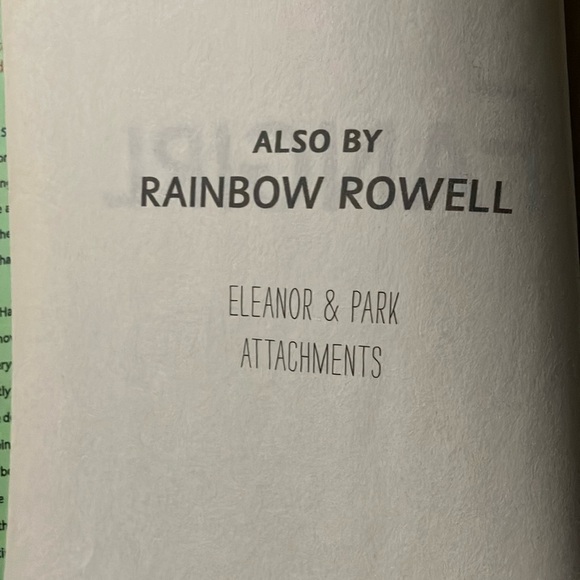 Book: Fangirl by Rainbow Rowell Hardcover - fair used condition - Picture 5 of 10